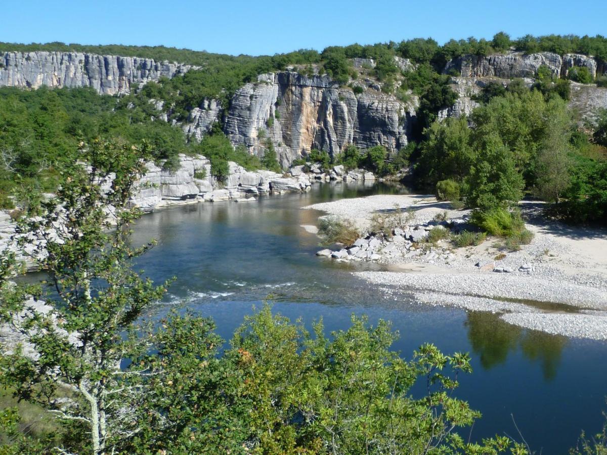 Gite Le Chamaju Labeaume Luaran gambar